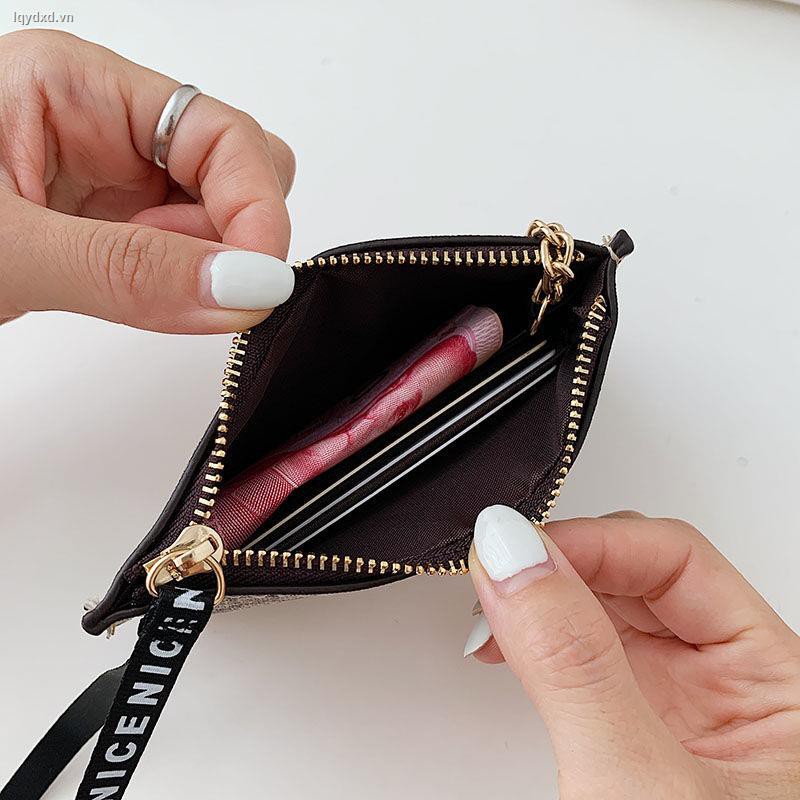 New 7-inch large mobile phone bag, European and American women s clutch female wallet, long zipper, capacity, ultra-thin wrist bag