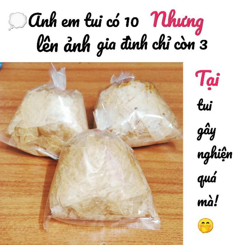 Bánh Tráng Muối Nhuyễn Tỏi GÂY NGHIỆN SIÊU CAY - SIÊU NGON