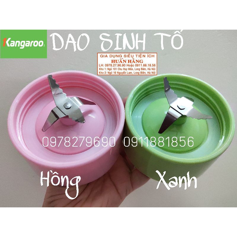 (LINH KIỆN CHÍNH HÃNG ĐẸP)ZOĂNG CAO SU VÀ DAO XAY MÁY XAY SINH TỐ KANGAROO CÁC MÃ KG302 KG304 KG305