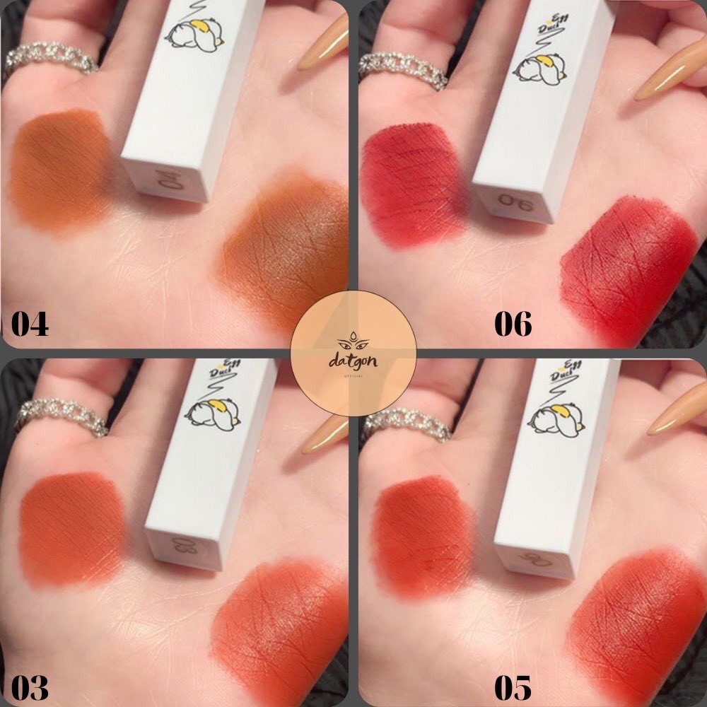 Son kem vịt trắng Maffick Egg Fixed Duck Soft Fog Lip Glaze (Hàng chính hãng)