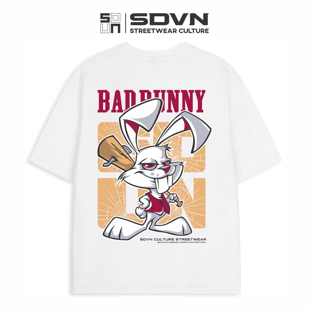 Áo Thun Unisex Nam Nữ Bad Bunny