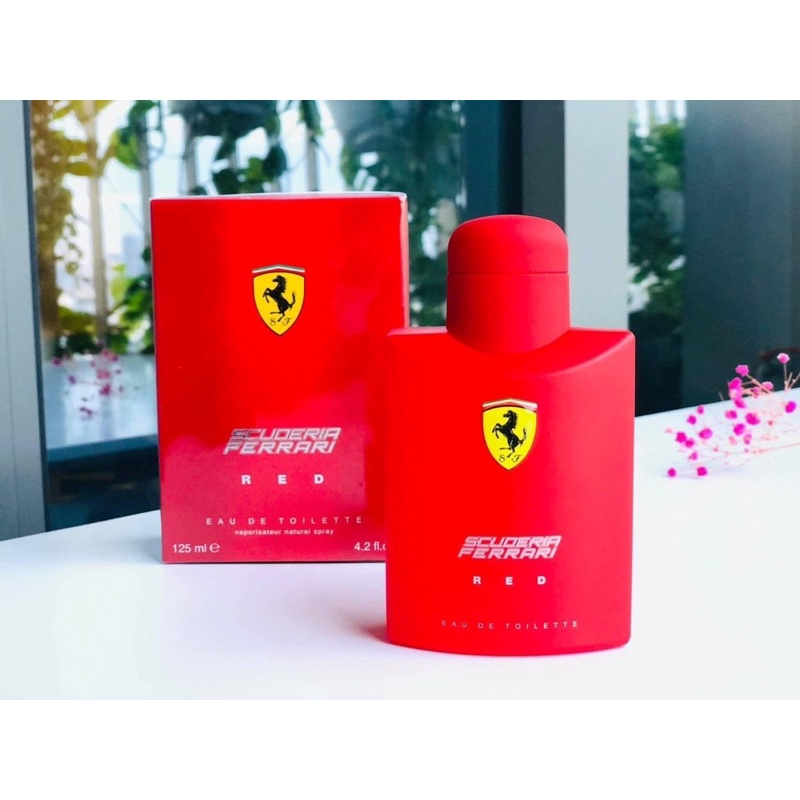 Nước hoa nam Ferrari  Red for men EDT 125ml  .