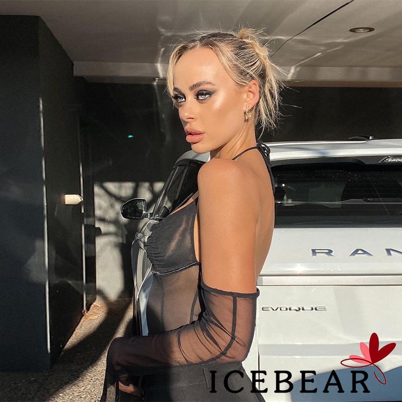 Áo Kiểu Nữ Dài Tay Cổ Chữ V Hở Lưng Quyến Rũ