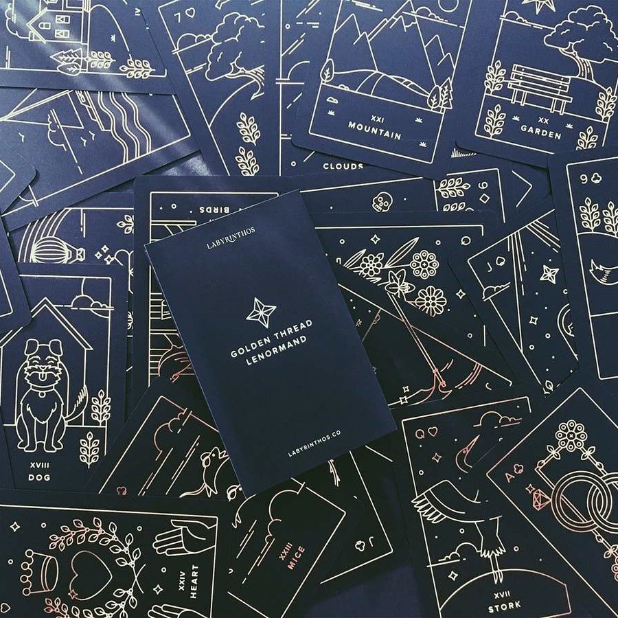 Bài Golden Thread Lenormand