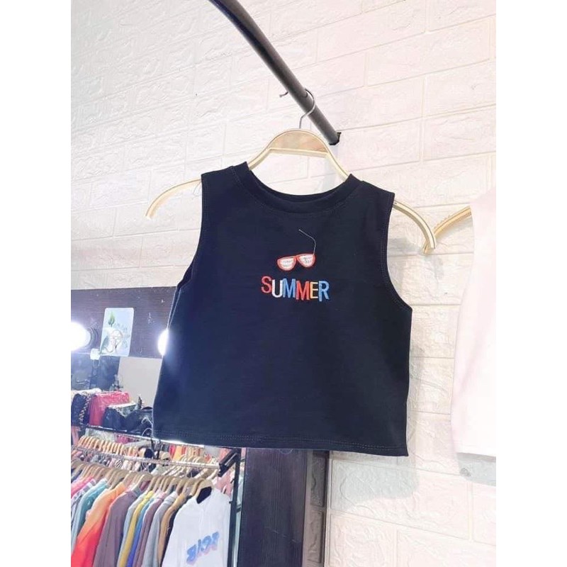 [ Mã WASTAPR giảm 10K đơn 50K] Áo ba lỗ kính SUMMER NT12 | BigBuy360 - bigbuy360.vn