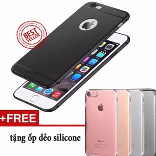 Ốp lưng siêu mỏng iphone 6Plus/6S Plus + tặng ốp lưng silicone cao cấp