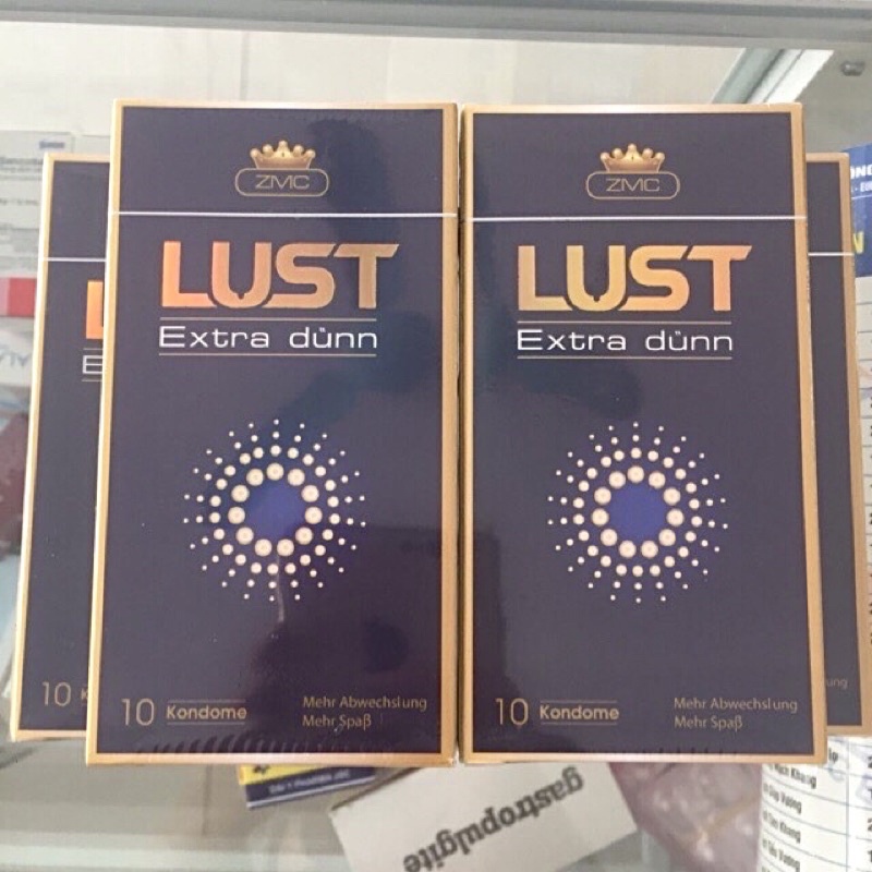 BAO CAO SU TRƠN - LUST EXTRA DUNN / Xuất xứ ĐỨC - Hộp 10c