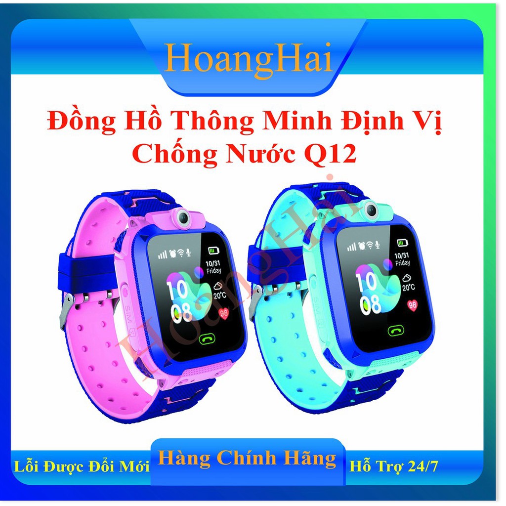 Đồng hồ thông minh định vị trẻ em Q12 có tiếng việt