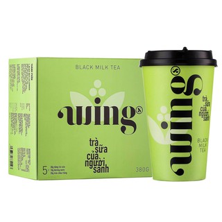 6 cốc trà sữa wings mix 2 vị