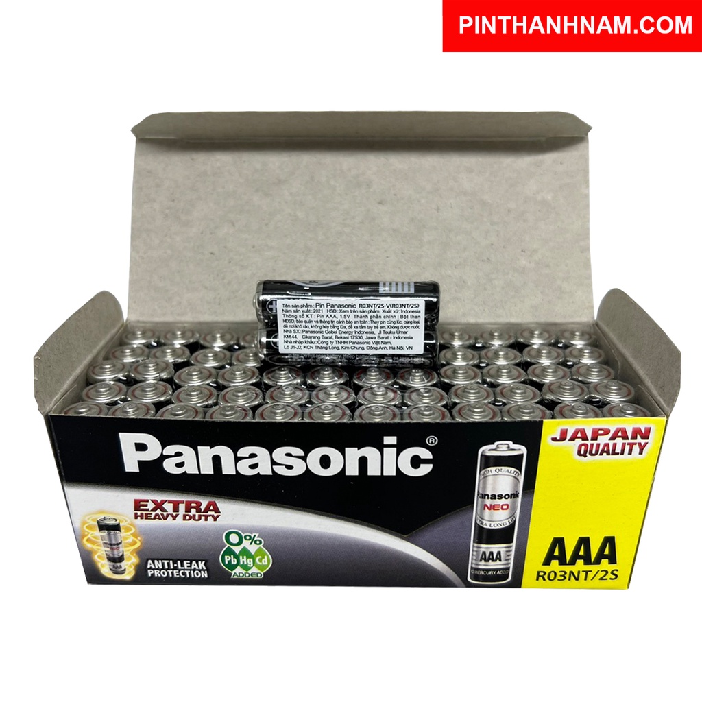 Hộp 30 đôi pin AAA Panasonic đũa NEO R03NT-2S chính hãng