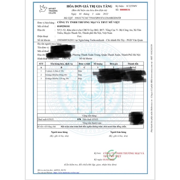 Viên Uống Bổ Não Viên Nang Ginkgo Biloba 60mg