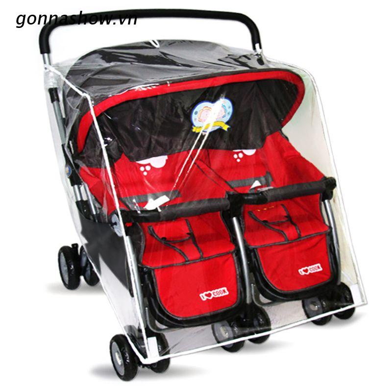 Áo mưa chống bụi cho xe đẩy em bé