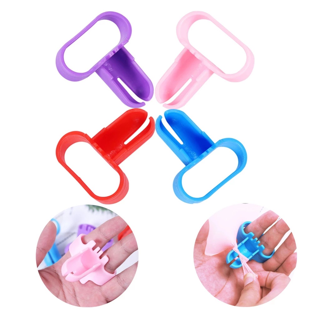 Dụng cụ thắt nút bong bóng 4 màu bằng nhựa