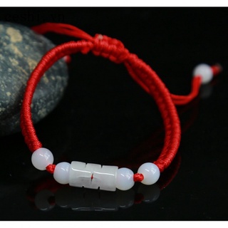 Emerald 3 round red wire bracelet