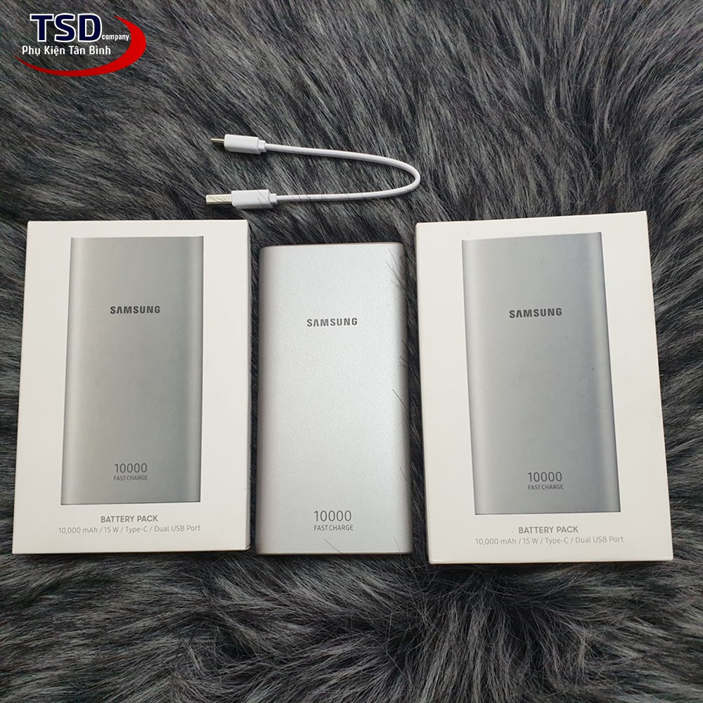 Pin sạc dự phòng Samsung 10000mAh EB-P1100 chính hãng cổng Type C hỗ trợ sạc nhanh quick charge