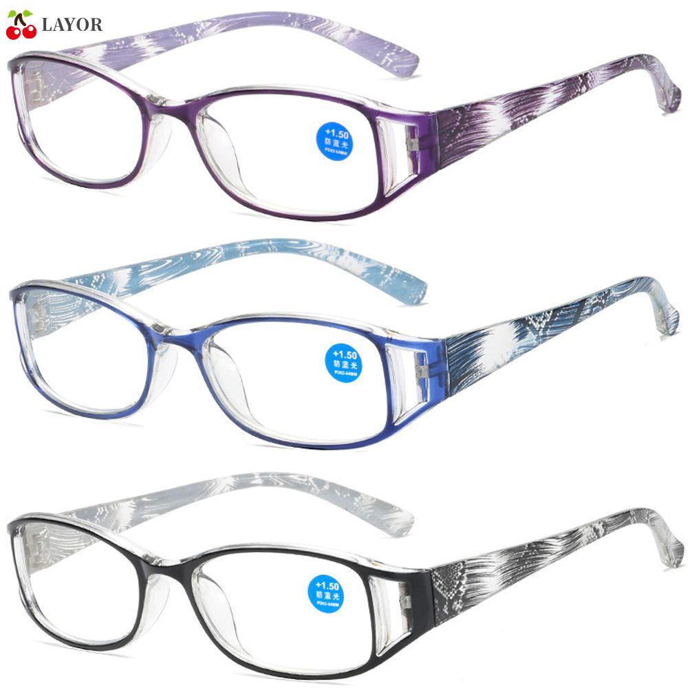 Mắt Kính Đọc Sách Gọng Siêu Nhẹ Chống Ánh Sáng Xanh Thời Trang Cổ Điển Cho Nữ