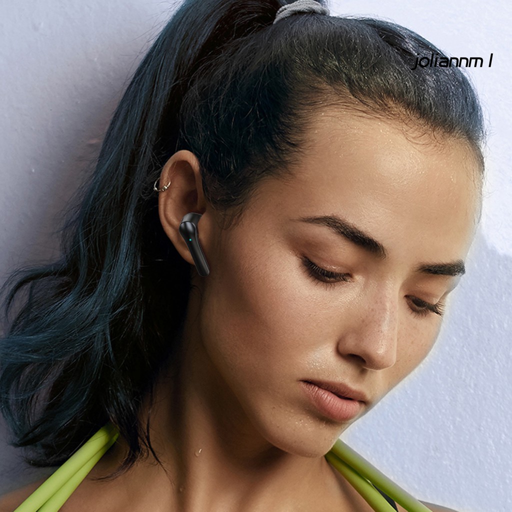 Bộ Tai Nghe Thể Thao Bluetooth 5.0 Jm Js33 Kèm Hộp Sạc