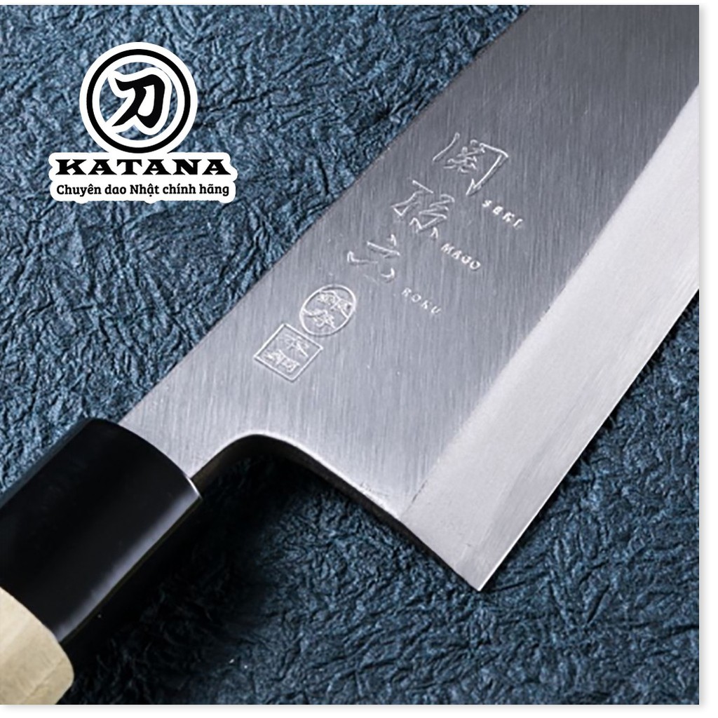 Dao bếp Nhật cao cấp KAI Ginju Deba - Dao thái lọc thịt cá AK5205 (180mm) by Katana