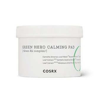 Bông tẩy da chết dành cho da nhạy cảm, da mụn COSRX One Step Green Hero Calming Pad 70 miếng