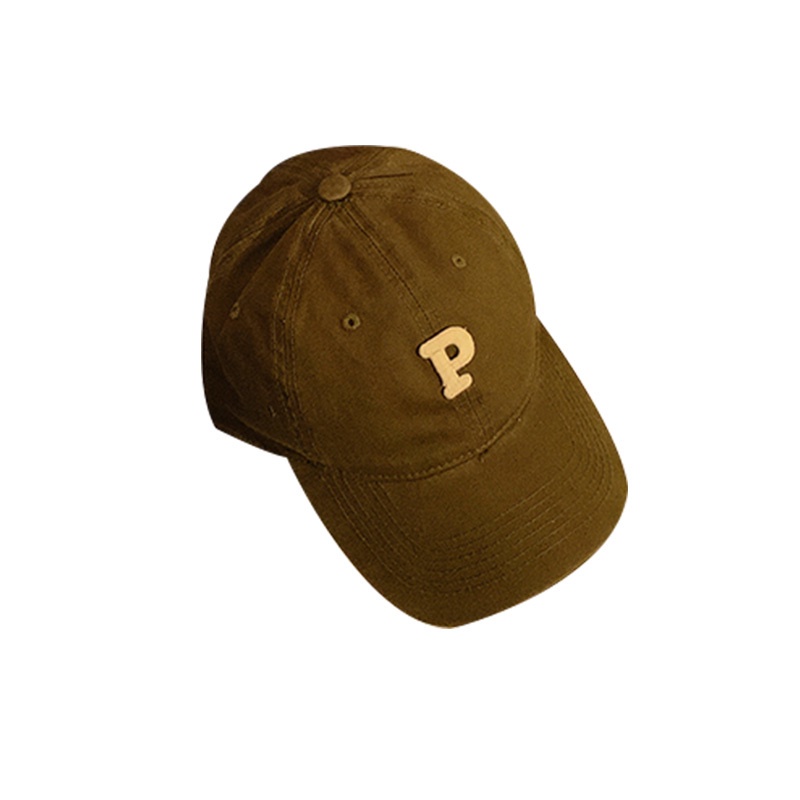 Nón Kết Thêu Chữ P Phong Cách Hàn Quốc Năng Động