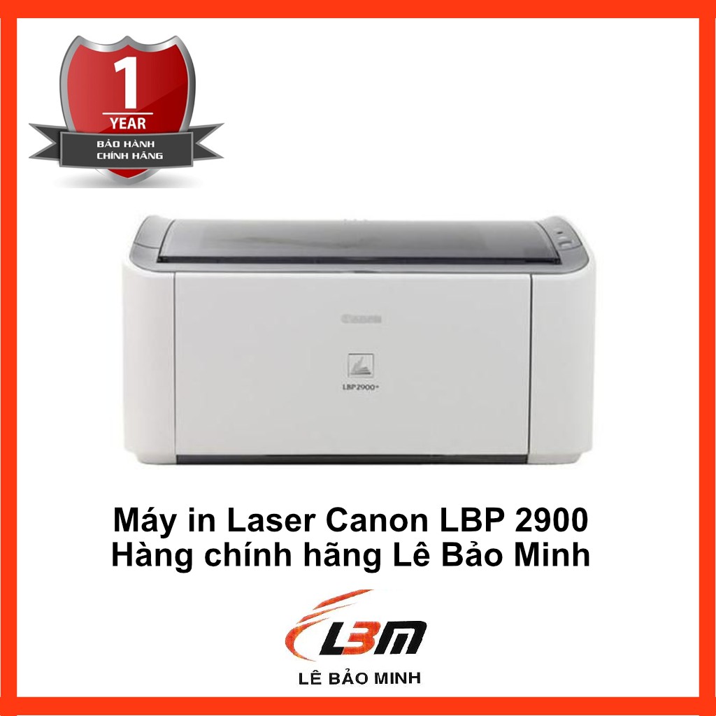 [Mã ELCL3MIL giảm 5% đơn 3TR] Máy in laser đen trắng Canon LBP 2900 ( Hộp mực chính hãng ) | BigBuy360 - bigbuy360.vn