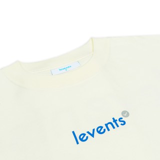 Áo thun LEVENTS Popular Logo/ Cream Blue