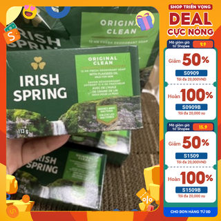 Xà phòng tắm Irish Spring thơm dai [1 CỤC]