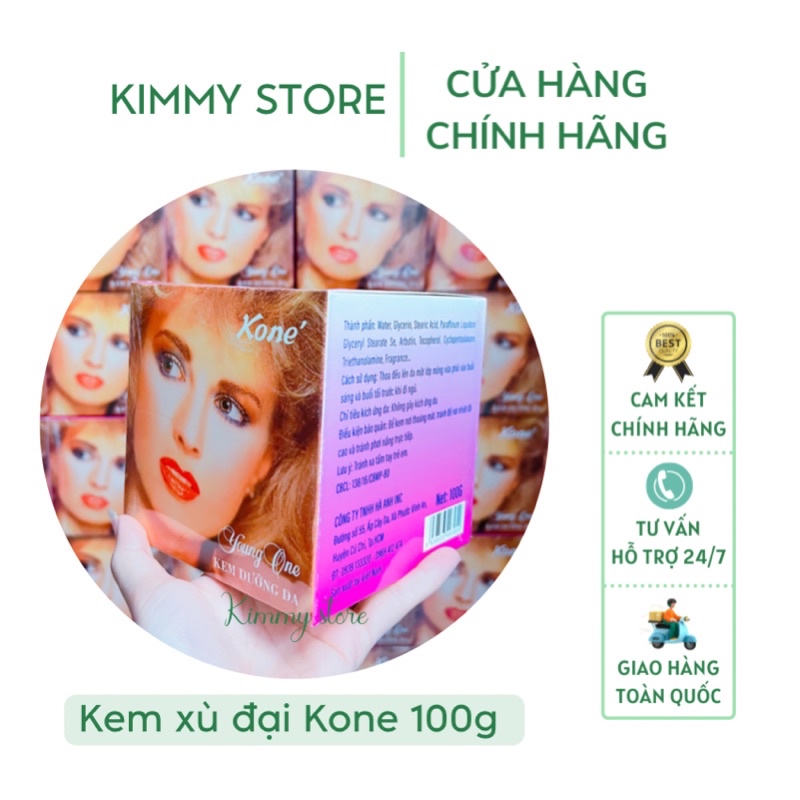 lẻ hộp kem dưỡng trắng da young one xù Kone 100g