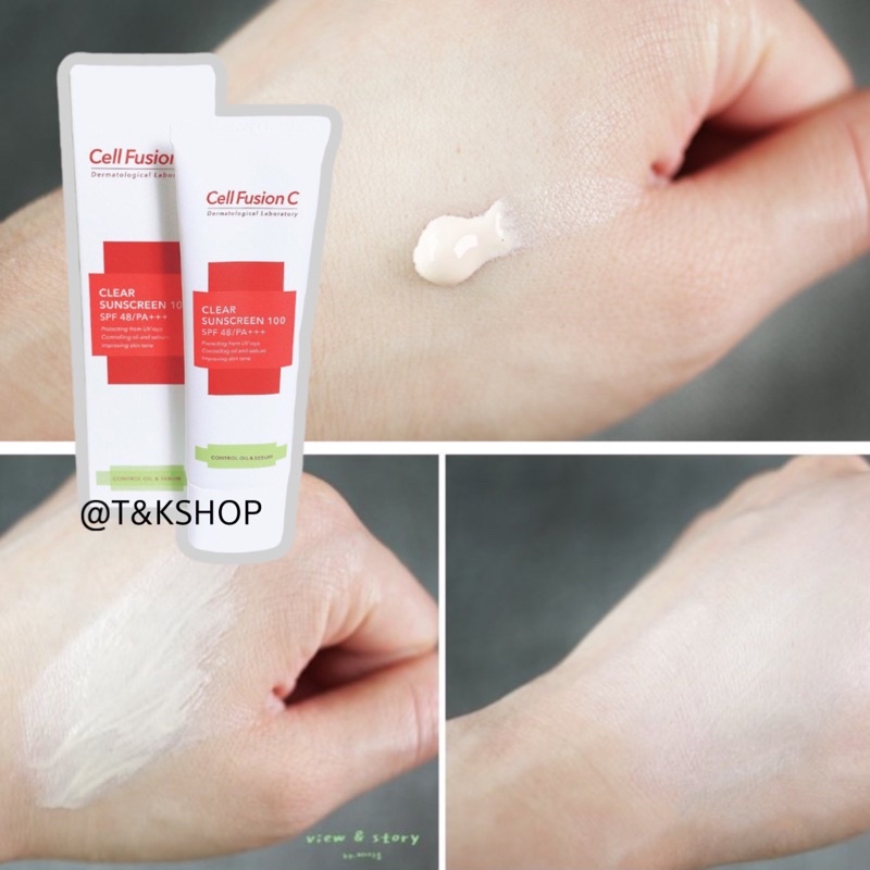 🌤️ KEM CHỐNG NẮNG CELL FUSHION C HÀN QUỐC