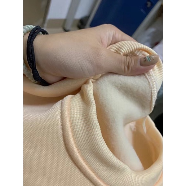 Áo nỉ bông Áo sweater họa tiết chữ thêu phong cách hàn | BigBuy360 - bigbuy360.vn