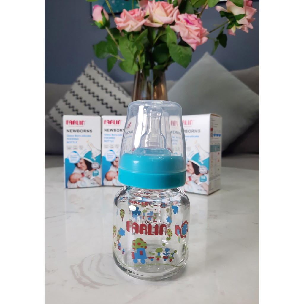 Bình Sữa Thủy Tinh Farlin - 60ml