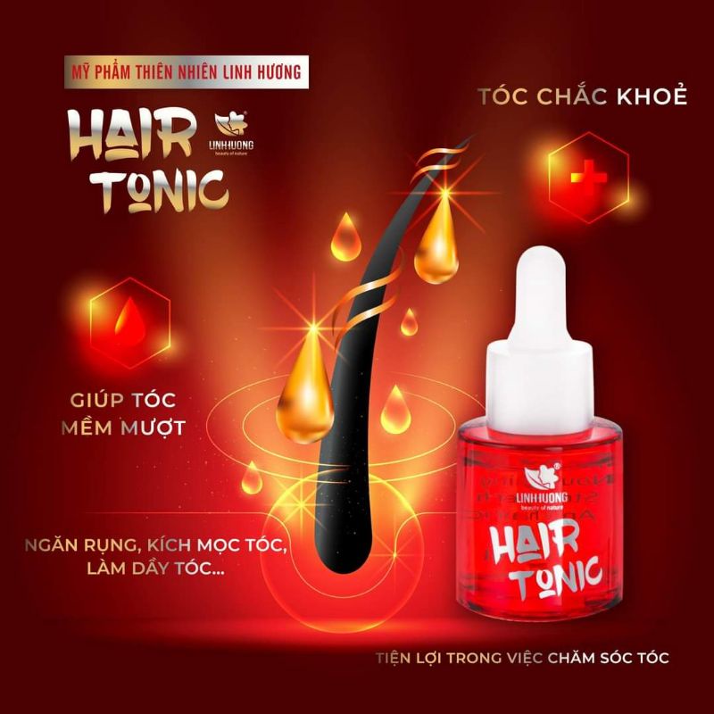 Tinh dầu mọc tóc, dài mi Hair Tonic Linh Hương