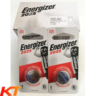 Pin cr2025 energizer lithium 3v mẫu mới.