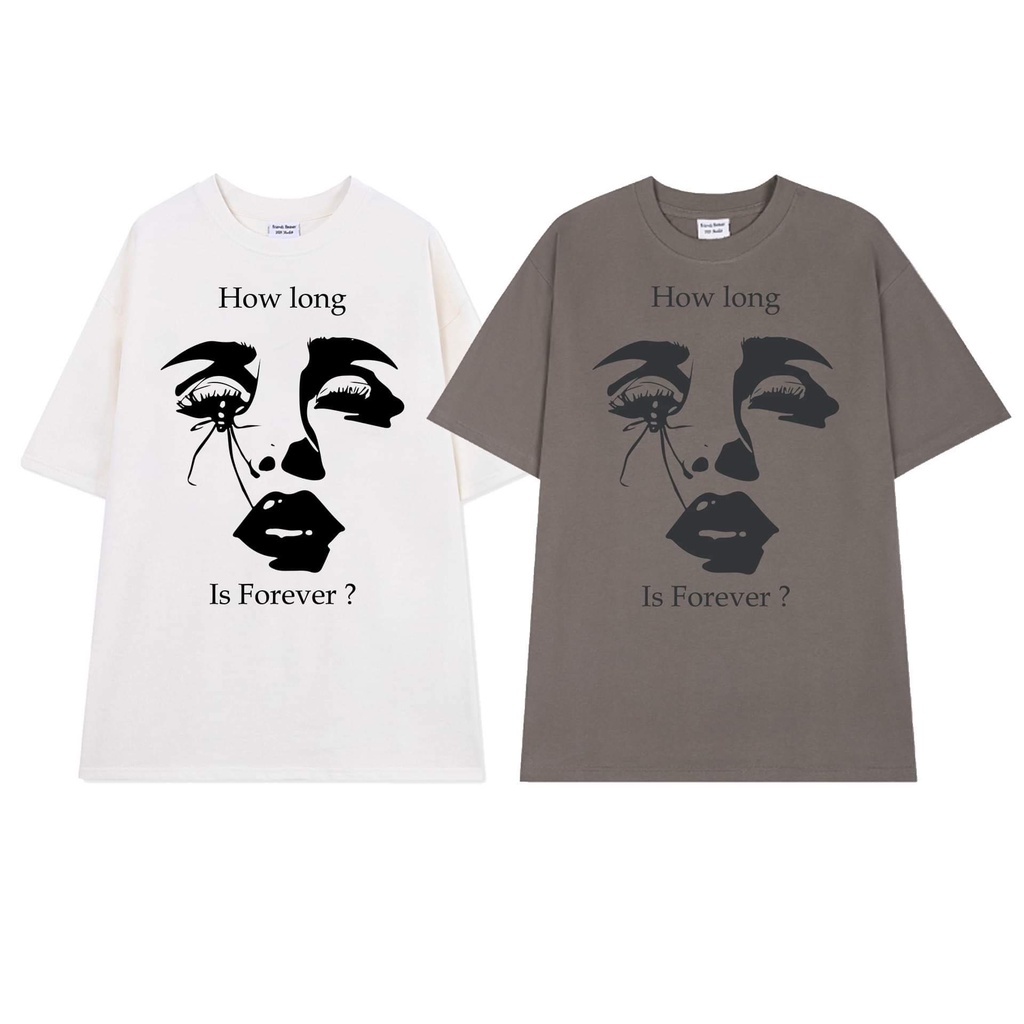 ÁO THUN FF FORM RỘNG 280 GSM HOW LONG TEE