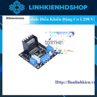 Module điều khiển động cơ l298 v3 zin