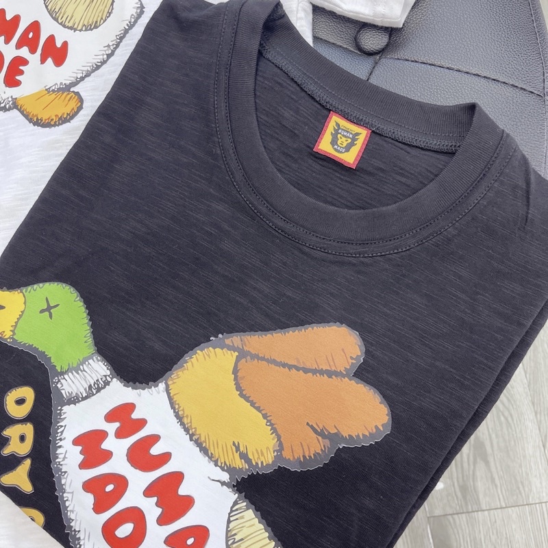 ⚡️[Mirror Quality] - Áo Tee Human Made x Kaws T-Shirt Logo 02, Áo thun Human Made Kaws cotton