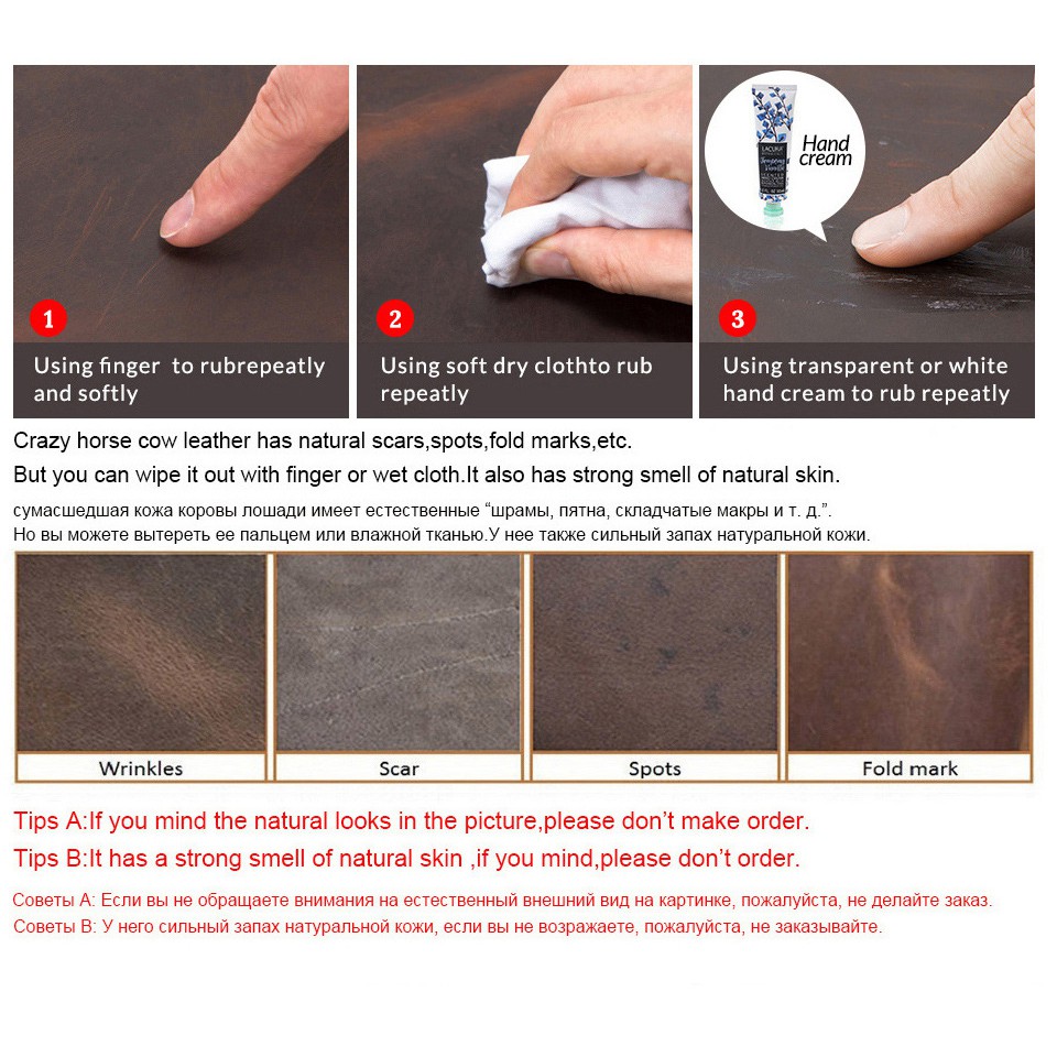 Túi Da Bò Đeo Hông Phong Cách retro Âu Mỹ Thời Trang Cho Nam