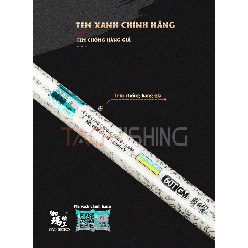 Cần Câu Tay Gama Seiko Bạch Long