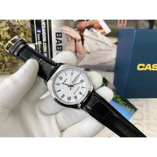 Đồng hồ nam dây da Casio MTP-V006L-7BUDF