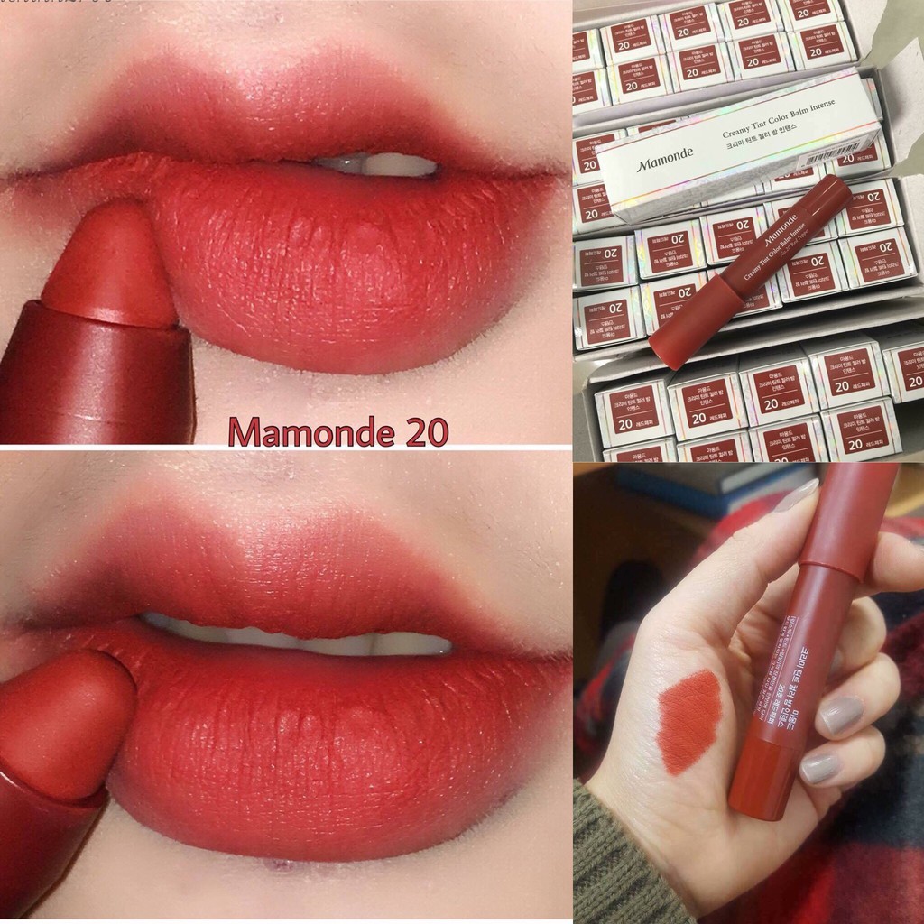 Son Mamonde creamy intense Balm 2017 màu 20