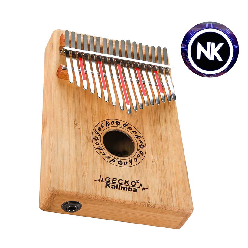 ĐÀN KALIMBA GECKO 17 PHÍM K17BAEQ TẶNG KÈM KÈN KAZOO (FULL PHỤ KIỆN)