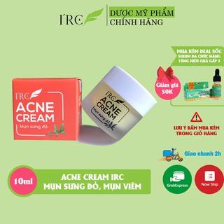 Kem mụn sưng đỏ Acne Cream IRC hết mụn giảm thâm, tái tạo da mới sạch khuẩn, không tái viêm 10g