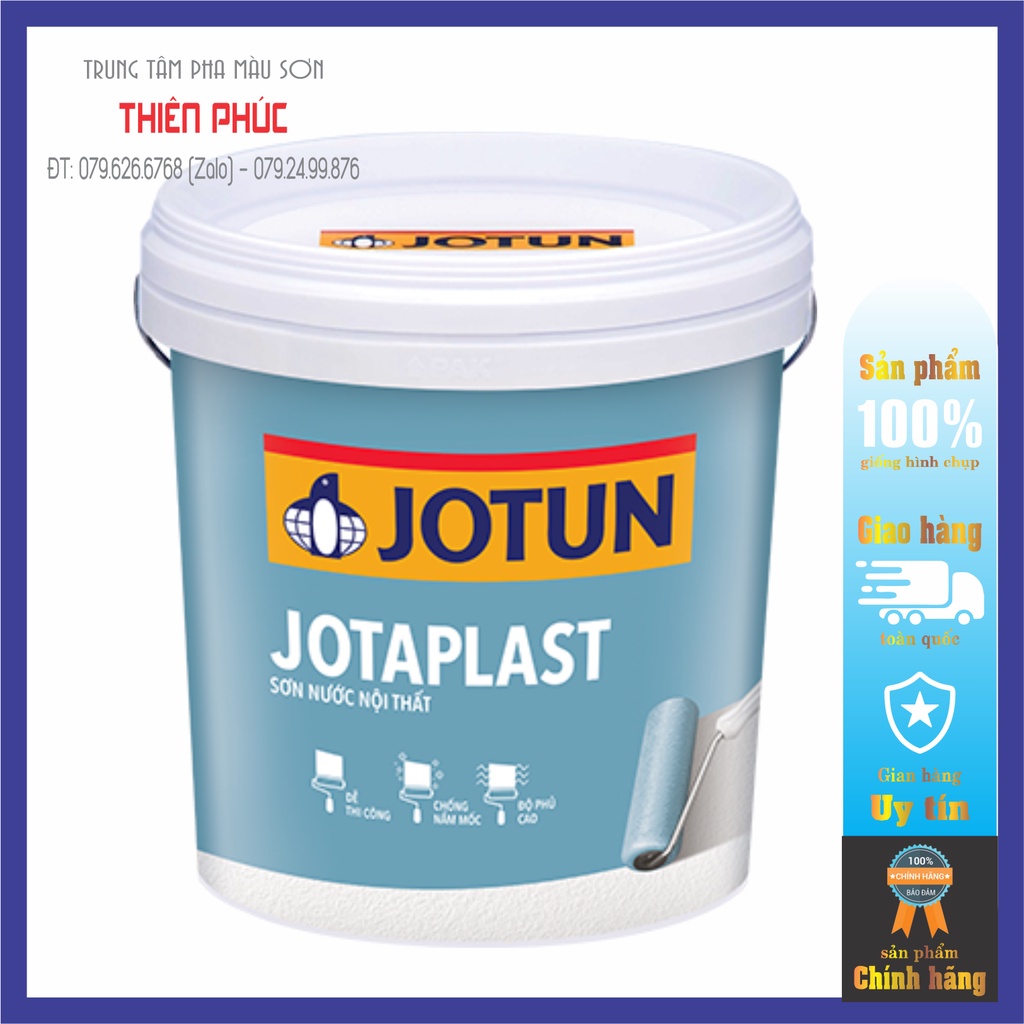 Sơn Nội Thất Jotun Jotaplast White 5L // 17L Nội Thất Kinh Tế Giá Rẻ