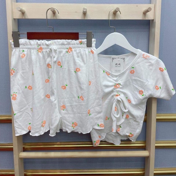 Set đồ ngủ rút ngực hình kute cực xinh kèm ảnh/video thật - Kami Clothes
