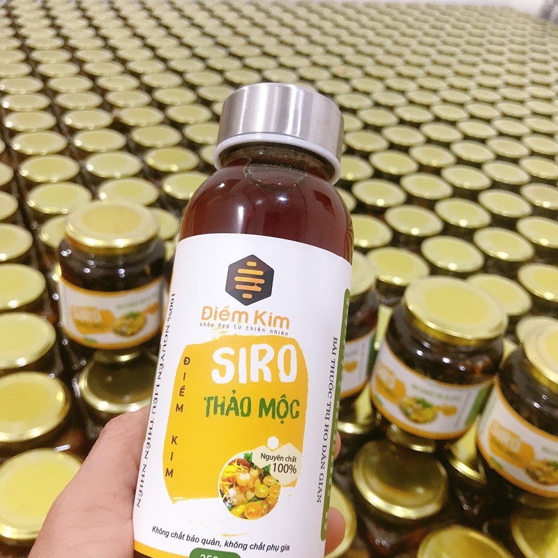 Siro Ho Thảo Mộc Điềm Kim- Siro Ho cho Bé và Gia Đình