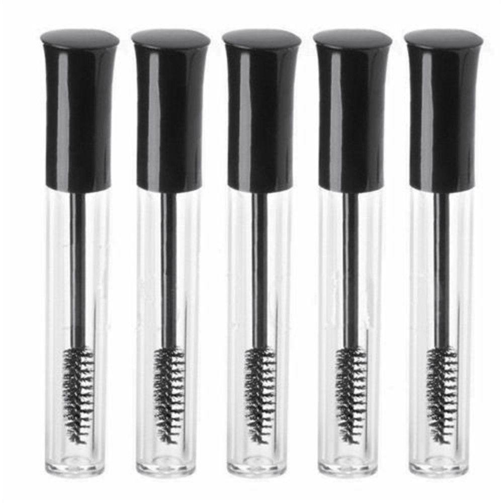 Set 5 Ống Mascara Rỗng 10ml Kèm Cọ Chuốt Mi Tiện Dụng