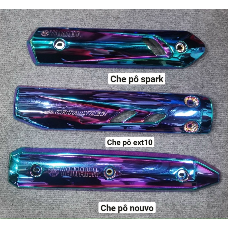 Che pô exciter 135-155 màu titan