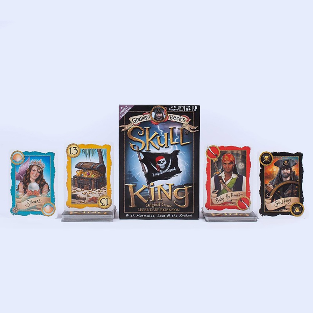 Skull King - The Ultimate Pirate Trick Taking Game Bộ Trò Chơi Hải Tặc Cho Bé 2-6 Người 8+ BG50