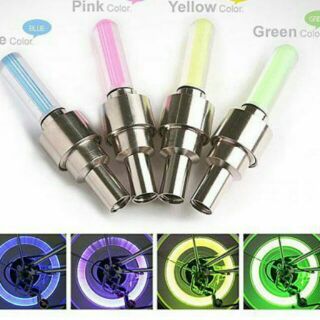 ComBo 2 Đèn LED gắn Van Xe Đạp, Xe Máy,Ô Tô