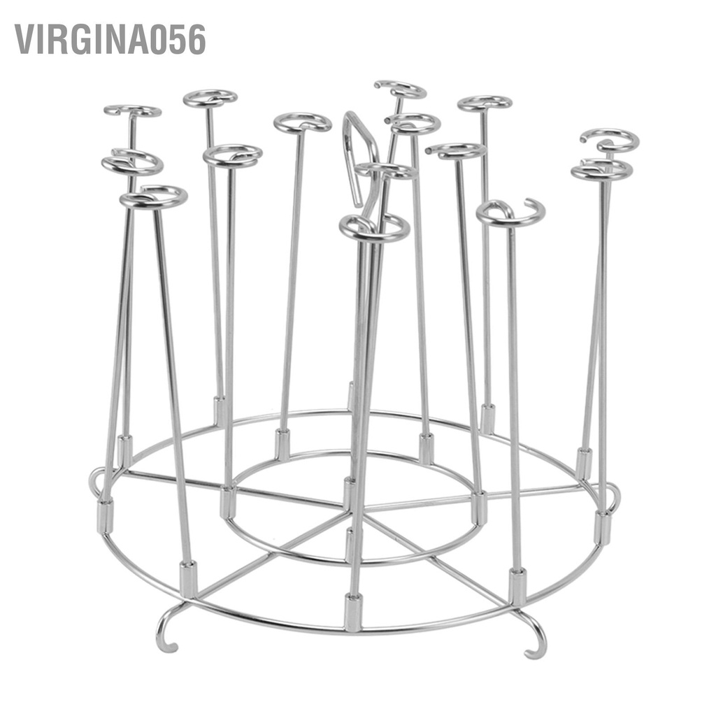 Virgina056 Chân đế xiên 8 Quart Bếp nướng thẳng đứng bằng thép không gỉ 8QT cho Phụ kiện bếp chiên nhúng Kabobs